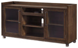 Starmore Brown 70" TV Stand angled corner view