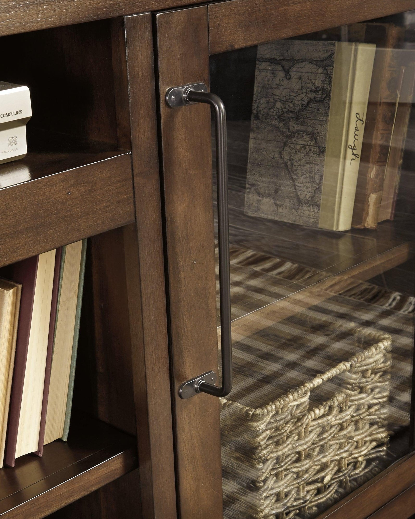 Starmore TV stand wire management view