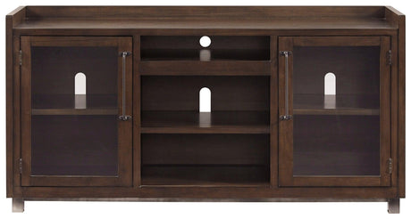 Straight-on view of Starmore Brown 70" TV Stand