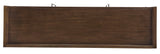 Electric fireplace insert detail with faux glass crystals option