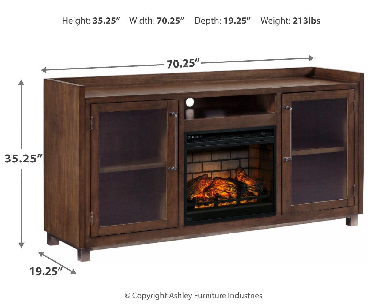 Dimension diagram of Starmore 70 inch TV stand