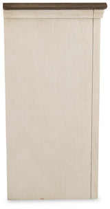 Bolanburg Two-tone 74 inch TV Stand top surface close-up
