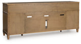 Sharlance TV stand back view