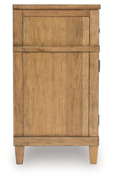 Sharlance TV stand side view