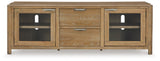 Rencott TV stand head on front view