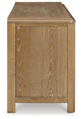 Rencott TV stand side profile