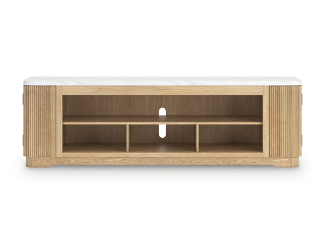 Side view showing cabinet door and leg details