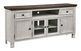 Havalance TV Stand angled closed cabinet