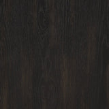 Galliden 80 inch TV stand black rubbed-through finish detail