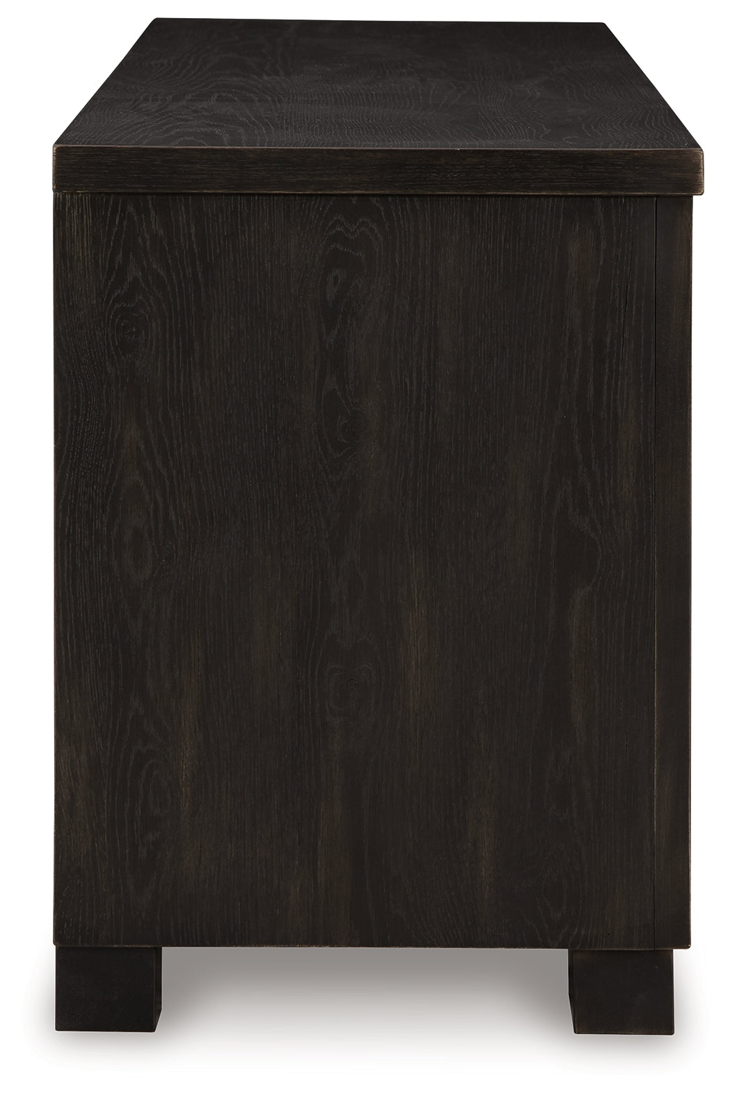 Galliden 80 inch TV stand side profile