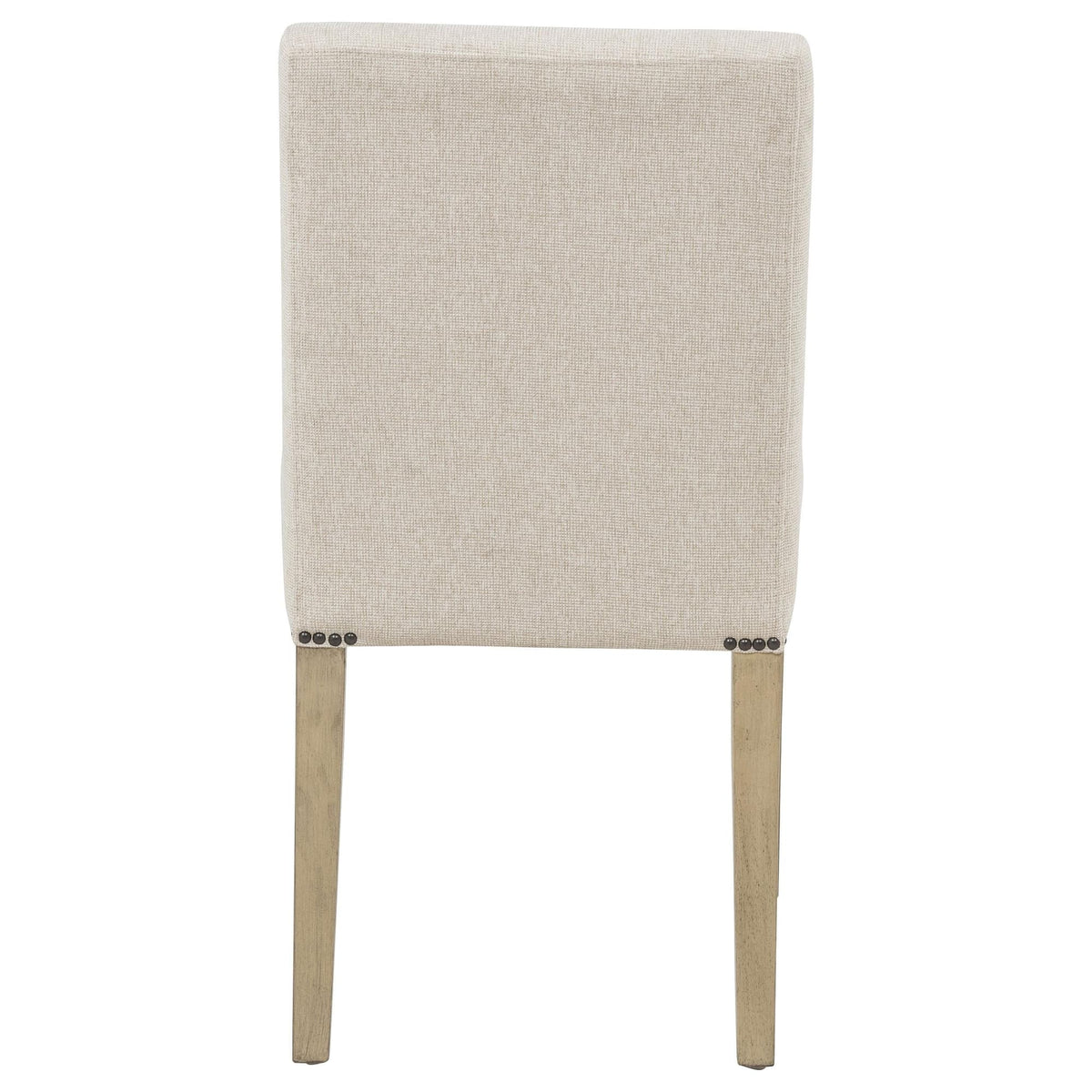 Naser Parsons Side Chair Set of 2 in Beige and Light Oak — product image 8