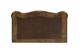 Deryn Park Cherry Modern Sleek Traditional Solid Hardwood Sleigh Bedroom Set - Ella Furniture