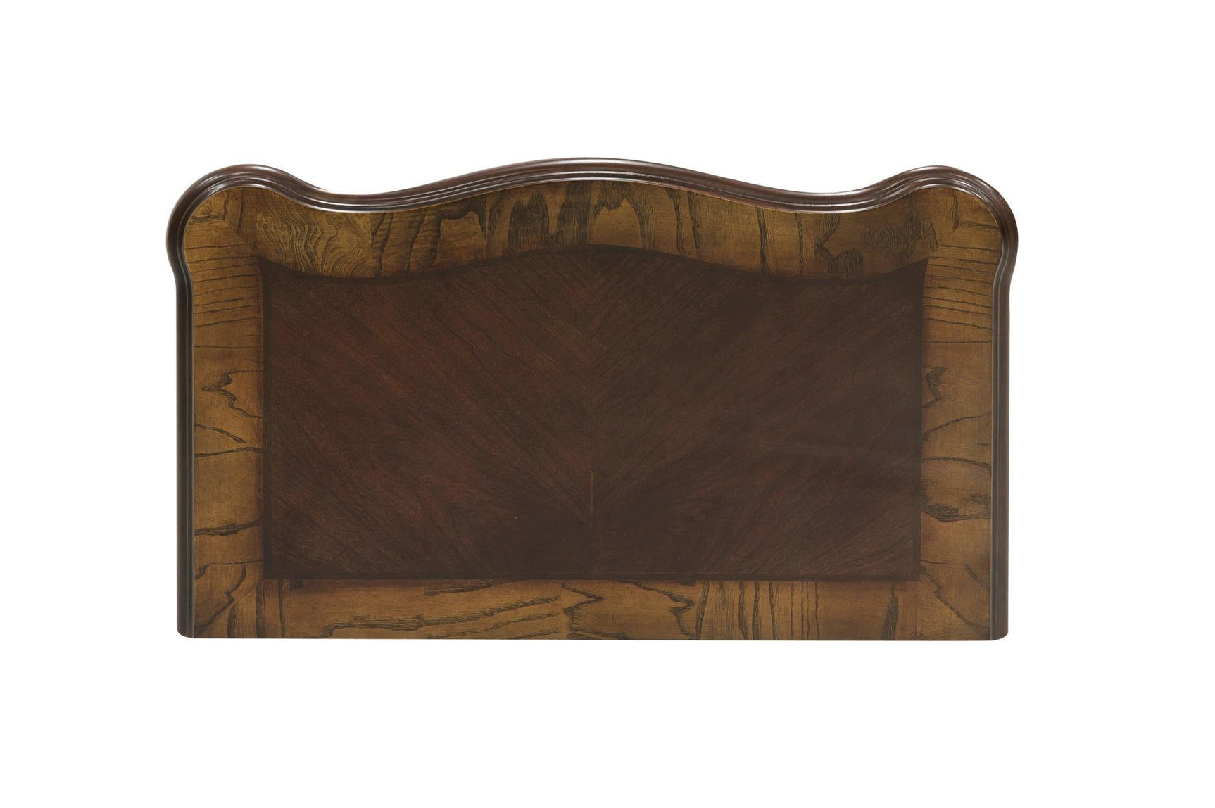 Deryn Park Cherry Modern Sleek Traditional Solid Hardwood Sleigh Bedroom Set - Ella Furniture