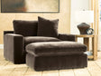 Maxton Bittersweet Heights Oversized Chair and Ottoman — product view