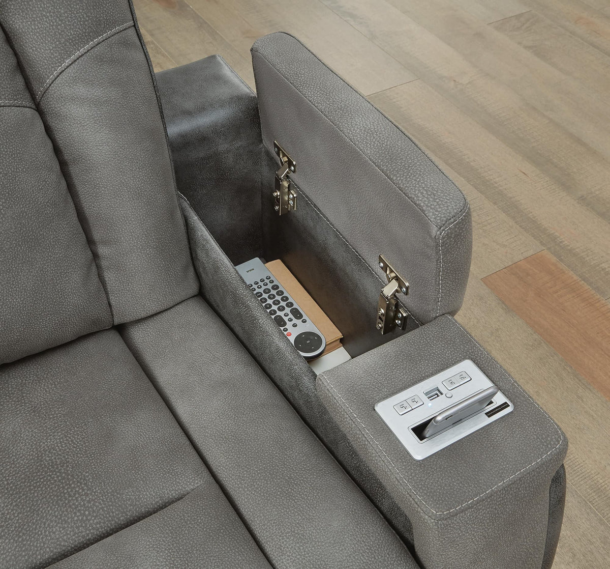 Next-Gen Slate DuraPella Sofa and Loveseat — product image 7