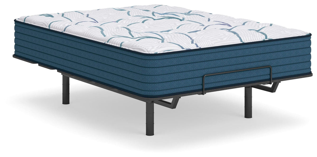 Limited Edition Plush 3.0 White Full Mattress — angled view