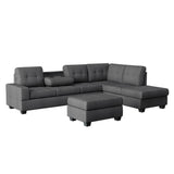 Alternate main view of the sectional sofa