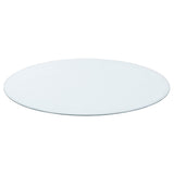 Paxton 5-Piece Round Glass Top Counter Height Dining Set Beige — product image 6