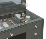 Drawer glide hardware detail