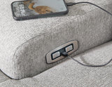 Acklen Place Pewter Performance Fabric,Next-Gen Nuvella™ 3-Piece Power Reclining Sectional - image 5