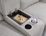 Acklen Place Pewter 7-Piece Power Sectional Reclining Sofa with Storage Console - image 20