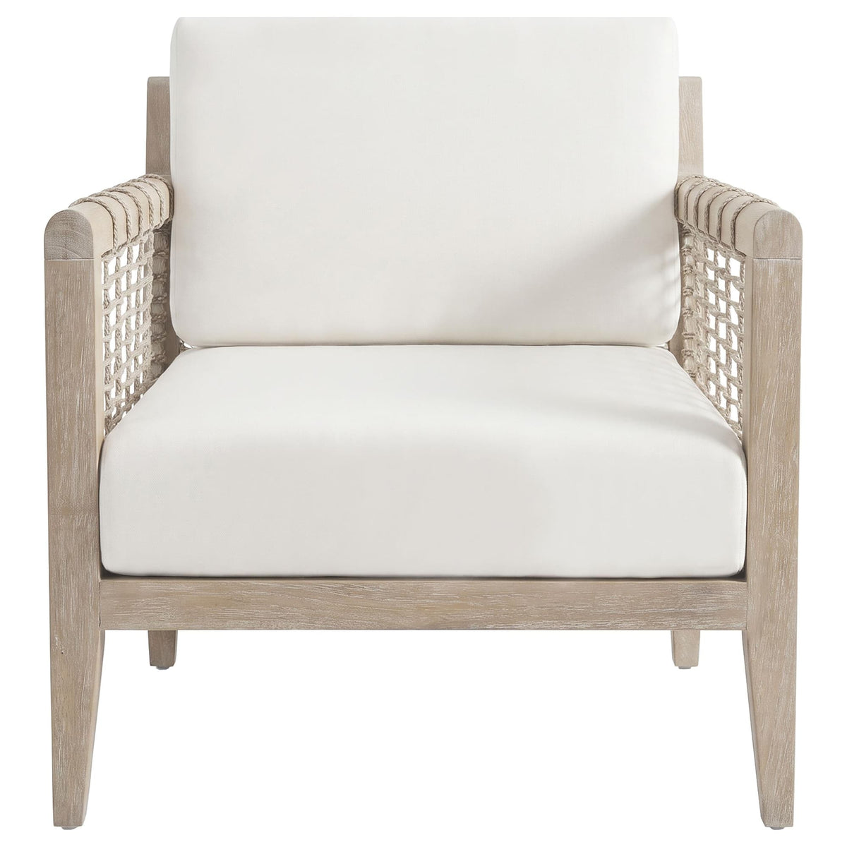 Cantu Seagrass Accent Chair White and Weathered Natural — product image 3