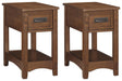 Breegin Brown 2 End Tables — product image 2