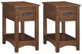 Breegin Brown 2 End Tables — product image 2