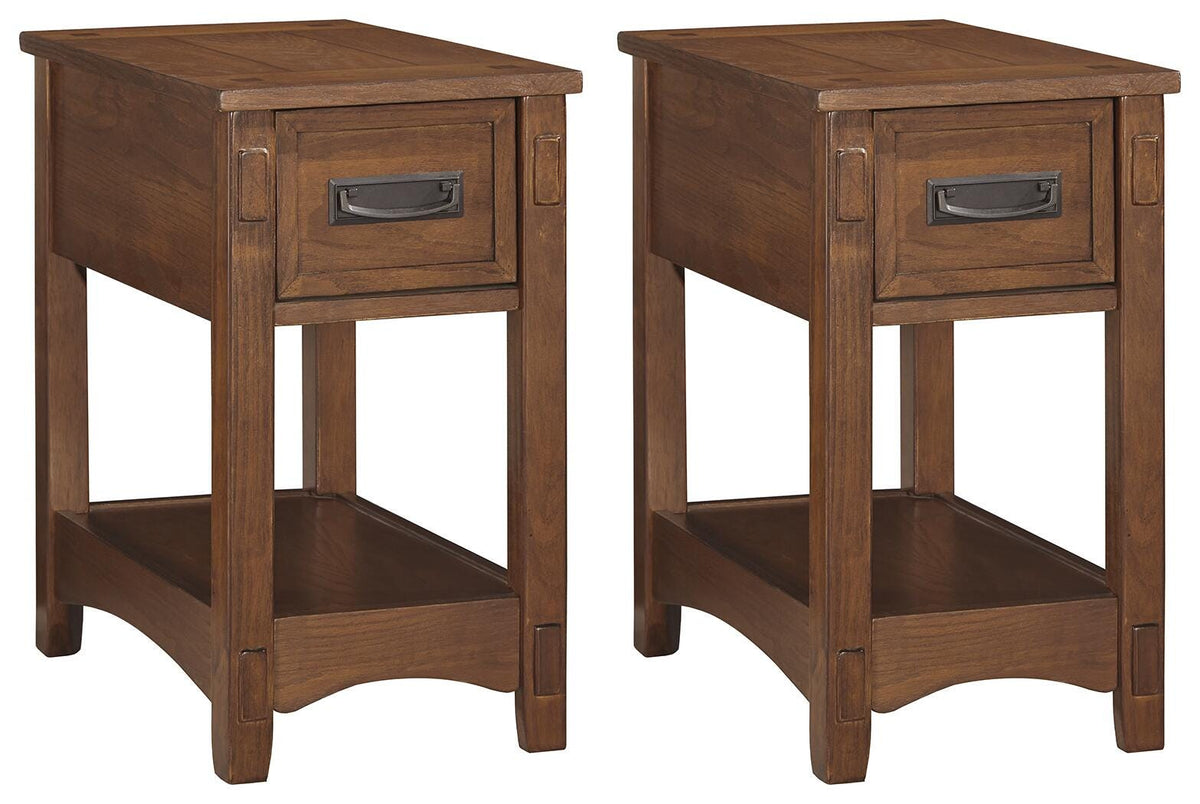 Breegin Brown 2 End Tables — product image 2