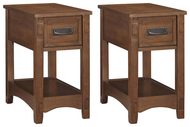 Breegin Brown 2 End Tables — product image 2