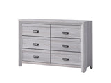 Adelaide Drift Wood Modern Contemporary Solid Wood And Veneers Queen Bed - Ella Furniture