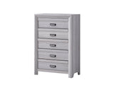 Adelaide Drift Wood Modern Contemporary Solid Wood And Veneers Queen Bed - Ella Furniture