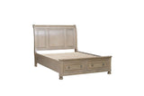 Front angle of Bethel Gray bedroom set