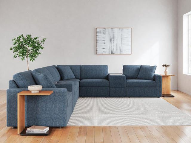 Modmax Ink 8-Piece Sectional with Ottoman — product view