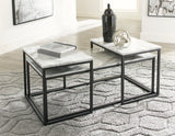 Gray and Black 46-Inch Coffee Table Set — product image 4