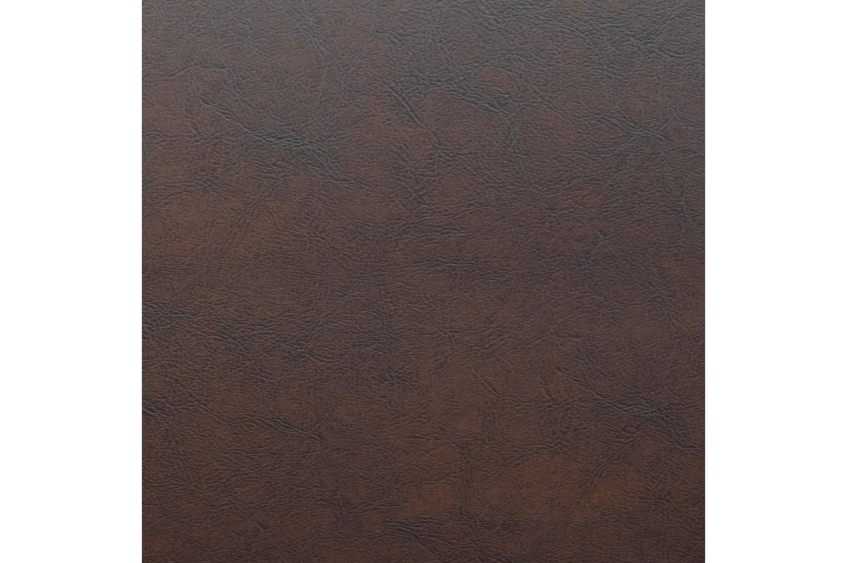 Lordsburg Brown Cherry Faux Leather Upholstered Rectangular Dining Room Set main view
