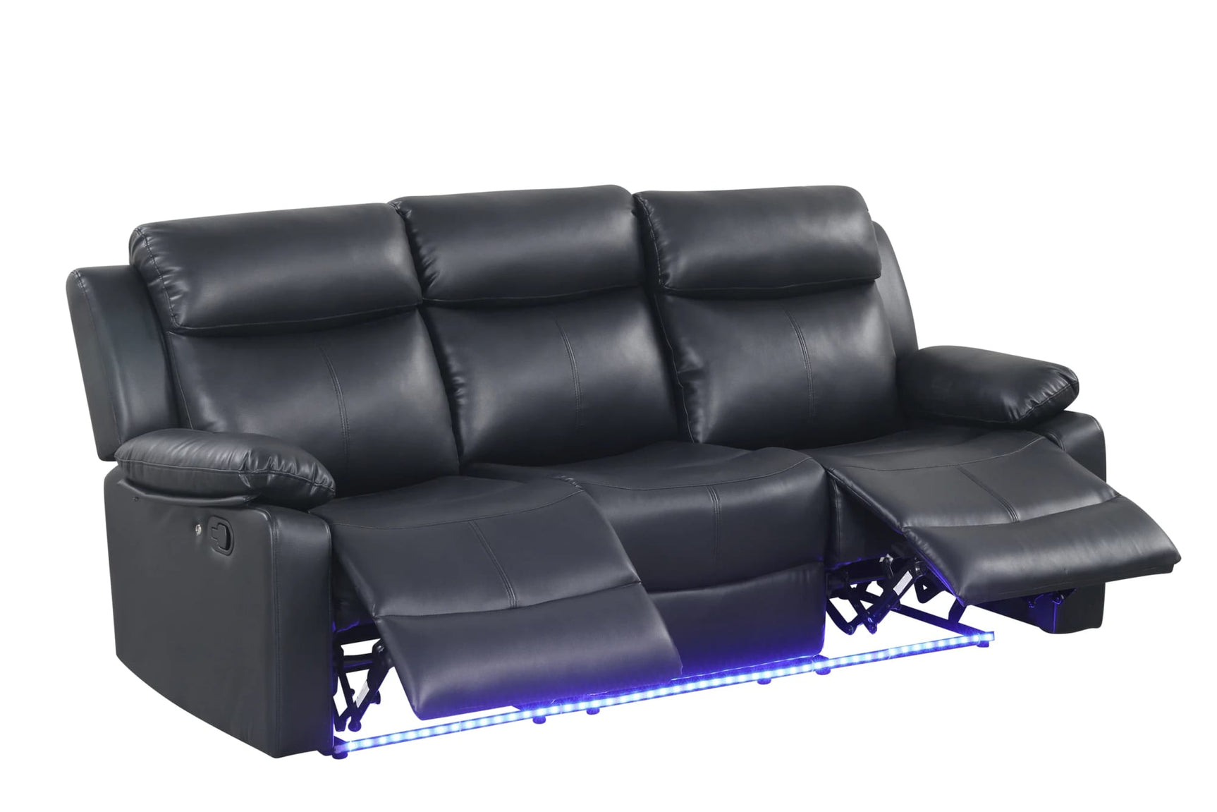 Aiden Black 3-Piece Reclining Set view 3