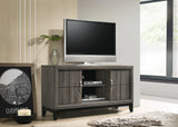 Akerson Gray Chest with 5 drawers in contemporary style