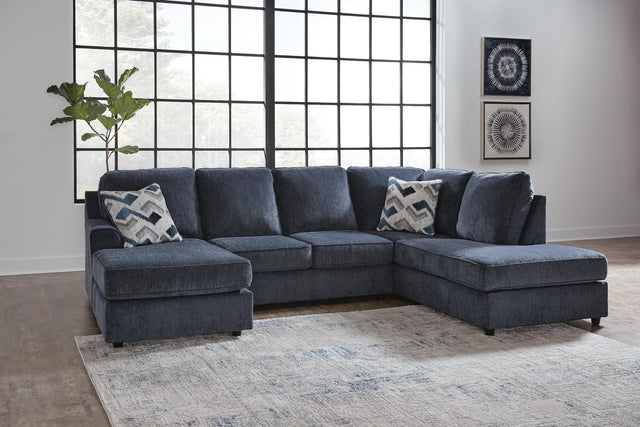 Albar Place Cobalt Chenille 2-Piece Sectional - image 1