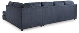 Albar Place Cobalt Chenille 2-Piece Sectional - image 3