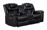Alexa power reclining sofa with Bluetooth speakers