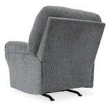 Side view of rocking recliner
