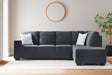 Altari Slate Chenille 2-Piece Sectional with Chaise - image 1