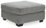 Close-up detail of sectional upholstery and cushions