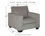 Altari Alloy chair cushion detail