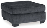 Close-up detail of seat cushions on Altari Slate sectional