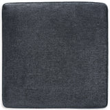 Detail of decorative pillows on Altari Slate sectional