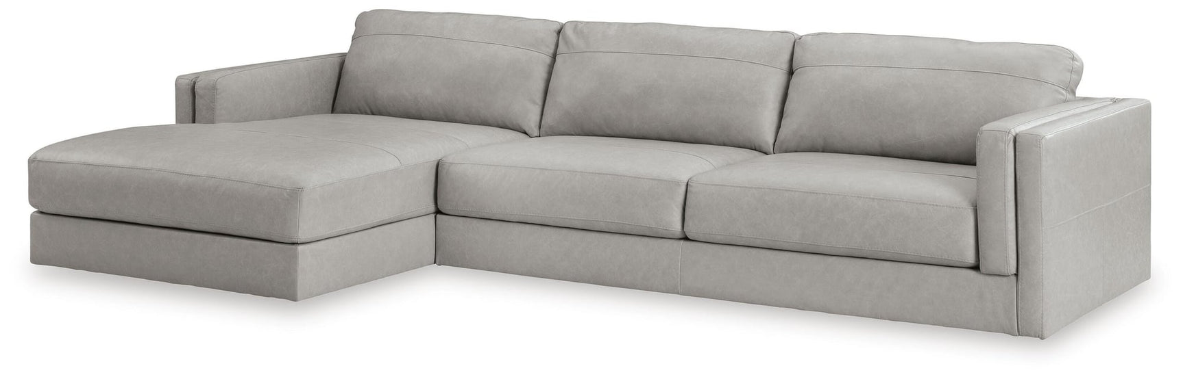 Amiata Glacier 2-Piece Sectional with Ottoman - image 5