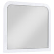 Anastasia dresser mirror pearl white front view