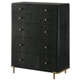 Top view of Arini 5-Drawer bedroom chest